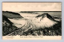 Hummock Pond MA-Massachusetts, South Shore, Vintage c1910 Postcard picture