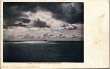 Vintage MI Postcard After the storm on Lake Superior Upper Peninsula UB Pre 1907 picture