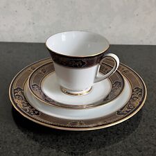 Noritake Grenoble Cup & Saucer and Dessert Plate Set Lot of 5 picture