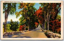 Scene Near Indiana, Pennsylvania - Postcard picture