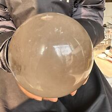 7.15LB Natural Smoky Crystal Ball Polishing and Healing 3250g picture