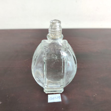 Vintage LT Piver Clear Glass Perfume Bottle France Decorative Collectible GL579 picture