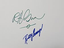 Rolly Crump & Bob Gurr Disney Imagineer Icons Dual Autographed Signed picture