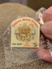 Walmart Children’s Miracle Network Gold Tone Enamel Lapel Pin (GW5) picture
