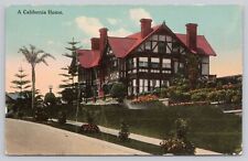 El Verano California, A Beautiful California Home, Vintage Postcard picture