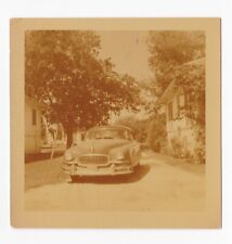 Vintage Sepia Tone Photo Of Brand New Nash Statesman Sedan Car 3.5