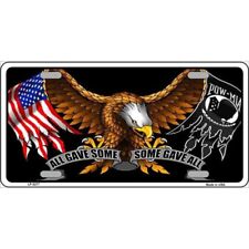 POW MIA All Gave Some Some Gave All Novelty Metal License Plate LP-5277* picture