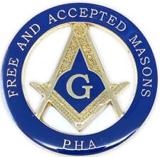 Masonic Prince Hall Affiliated Masonic Car Emblem picture