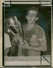 Michel Platini holds the trophy - Vintage Photograph 1468030 picture