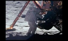 RARE Neil Armstrong Apollo 11 PHOTO,Only Moon Surface Photo Astronaut Lunar Walk picture