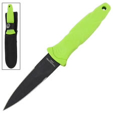 Military Tactical Double-Edge Zombie Steel Boot Knife - Devils Door Fixed Blade picture