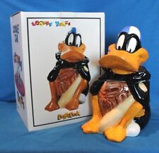 VINTAGE DAFFY DUCK LOONEY TUNES COOKIE JAR - MINT-IN-BOX - CIRCA 1993 picture