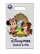 2024 Disney Parks Build A Pin 2 Pin Set Minnie Mouse With Fifi New picture