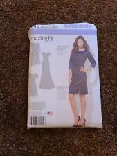Simplicity 1249 Sewing Pattern Ladies Dress Size 10-18 Uncut EUC picture