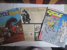 CYCLEtoons Comic Lot-3 1970, 1973  picture