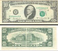 Paper Money Error - Gutter Folds Cause Misaligned Face and Back - Paper Money Er picture