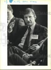 1989 Press Photo William E. Mayer, President of The First Boston Corporation picture