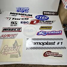 Lot Of Vintage Racing/Automotive Stickers And Decals - Torco, Wiseco, Carver picture