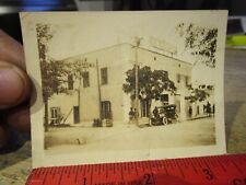 VERY RARE Picture Photo AMADOR Hotel Las Cruces New Mexico Before Additions Car picture