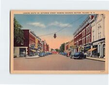 Postcard Jefferson Street Business Section Pulaski New York USA North America picture