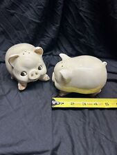 Large Vintage piggy salt And Pepper Shakers picture