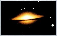 Space~Spiral Galaxy In Virgo Photographed By Telescope @ University~Vtg Postcard picture