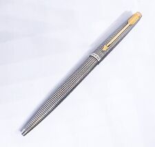 PARKER 75 Flat Top Early Ver. Sterling Silver 925  Ballpoint Pen  picture