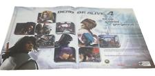Dead or Alive 4 Xbox 360 2005 Print Ad/Poster Official Fighting DOA4 Promo Art picture