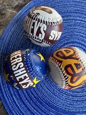 REESE'S Peanut Butter Cups, Hershey , And Hershey Syrup Promotional Baseballs picture