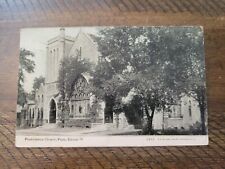 Postcard IL Illinois Paris Edgar County First Presbyterian Church Early View picture