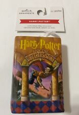 Hallmark Harry Potter and the Sorcerer's Stone Book Decoupage Ornament NEW w/tag picture