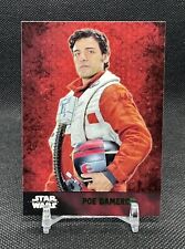 2015 Topps Star Wars The Force Awakens POE DAMERON #4 Rookie RC Green Parallel picture
