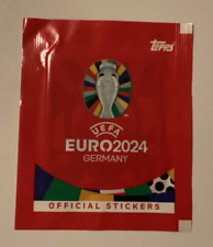 Topps UEFA EURO 2024 Germany Suisse Version RED # 1 Bag Pouch Pack Package picture