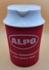 Vintage KOOZIE KUP w/ALPO Personal Communications 1988 Safety Team Red Koozie🥤 picture