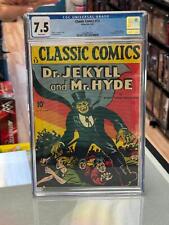 Dr.Jekyll & Mr. Hyde #13 (CGC Graded 7.5 White Pages, Classic Comics) picture