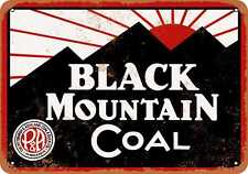 Metal Sign - P&A Mountain Black Coal -- Vintage Look picture
