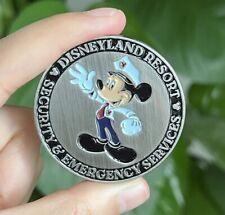 NEW Disneyland Security Challenge Coin - Security Mickey-5 Keys to Success picture