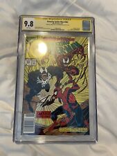 Amazing Spider-Man #362 CGC 9.8 Venom Carnage 2x Signed By STAN LEE Mark BAGLEY picture