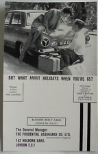 Ford Cortina Mk 1 Original 1963 Business Reply Card Prudential Insurance picture