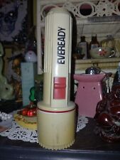 VINTAGE EVEREADY INDUSTRIAL SAFETY FLASHLIGHT - COMPLETE - WORKS picture