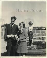 1975 Press Photo Miss Constance Ewin & escort Duncan Maginnis at Fairgrounds picture