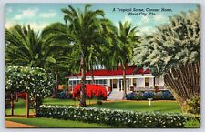 Florida Plant City Coronet Home Vintage Postcard picture