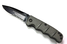 BOKER Plus Military Style 0229 Folding Pocket Knife - RARE picture