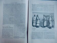1887 ZAISSANSK BUDHISISM TIBET PRINCE DZOUN ZASSAK KAMBY LAMA TOSSALAKCHI picture