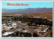 Boulder City Nevada NV Postcard Bird's Eye View Of Residence Section c1960's picture