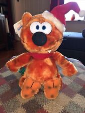 Vintage Heathcliff Christmas Plush NWT Applause 1982 Great Condition Very Soft picture
