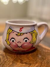 Vintage 1998 Campbells Soup Mug Bowl Little Blonde Girl By Huston Harvest picture