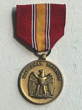VINTAGE War Era US Militart National Defense Award Ribbon Service Medal picture