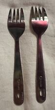 Two Coghlans Camping Utensils Flatware Fork Stainless Kid Size Scouts China picture