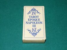 NAPOLON III ERA TAROT 78 CARD SET SEALED SIGILLATI NEVER OPENED HERON picture